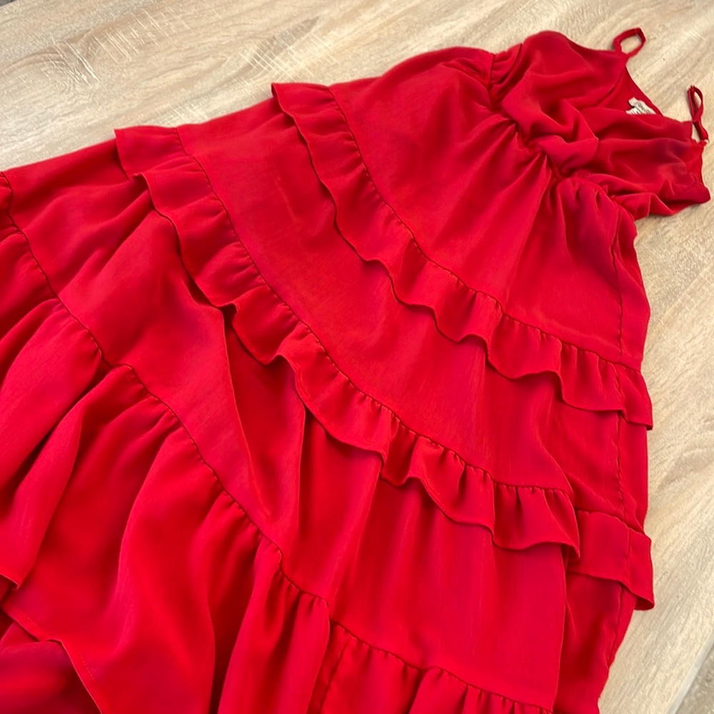 Red Maxi dress